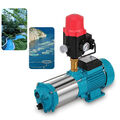 Kreiselpumpe 9,8 bar Wasserpumpe Hauswasserwerk Gartenpumpe 1300 W 4000 L/h Neu