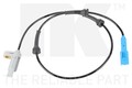 NK ABS Sensor Raddrehzahl 293722 für 206 2E SW 2A PEUGEOT CC 2D Van 16V CNG HDi