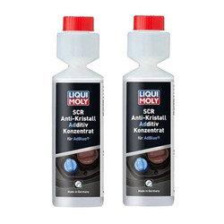 2X LIQUI MOLY SCR Anti-Kristall Additiv Konzentrat für Dieselmotoren 250ml 21898