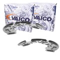2X VAICO SPRITZBLECH BREMSSCHEIBE VORNE passend für AUDI A4 SEAT EXEO