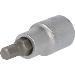 BRILLIANT TOOLS 1/2" Innensechskant Bit-Stecknuss 55 mm lang 7 mm - BT022862