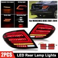 Dynamic Voll LED Rücklicht Blinklicht Bremslicht DRL Für W204 C-Class 2007-2014#