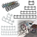 Fahrradständer 2/4/6/8 Räder Fahrrad Rad Ständer Aufstellständer Fahrradhalter