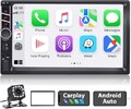 7" Doppel 2Din Autoradio Stereo Bluetooth Touchscreen TF FM USB AUX MP5 Player