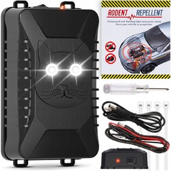 Ultraschall Marderabwehr Marderschreck Mader Marderschutz Repeller Haus Auto KFZ