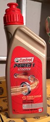 Castrol Power 1 2T 1 Liter 2-Takt-Motoröl für Motorroller Scooter ATV's Quad