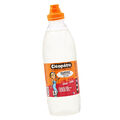 Cleopatre Kinder Bastel Kleber transparent stark Papier Pappe Slime Schleim 1kg