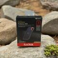 SanDisk 1TB Extreme PRO - Tragbare SSD bis zu 2000MB/s Solid State Drive schwarz