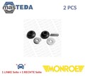 MK129 FEDERBEINLAGER DOMLAGER PAAR VORNE HINTEN MONROE 2PCS FÜR ROVER 400,200