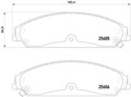 BREMBO Bremsbelagsatz Scheibenbremse PRIME P 23 149 für CHRYSLER LX CHARGER 300C