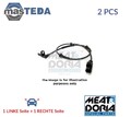 90041E ABS SENSOR DREHZAHLFÜHLER MEAT & DORIA 2PCS FÜR VAUXHALL CORSA III