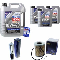 INSPEKTIONSKIT FILTER LIQUI MOLY ÖL 8L 10W-40 für BMW 3er Cabriolet E36 320i