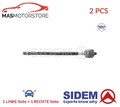 AXIALGELENK SPURSTANGE VORNE SIDEM 5714 2PCS H NEU OE QUALITÄT
