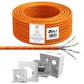 100m Cat7 Netzwerkkabel Netzwerkdose Cat6a Dose Lan Cat 7 Kabel Verlegekabel