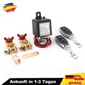 12V 200A KFZ Batterie Trennschalter Automatisch mit Doppelter Fernbedienung
