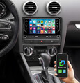 7" Android 13 Autoradio GPS Navi Wifi FM USB BT 1+32GB Für Audi A3 S3 RS3 8P 8V