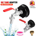 IBC Adapter mit Kugelhahn 3/4" Regenwasser 1000L Container Wassertank Kanister