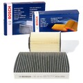 BOSCH FILTER INSPEKTIONSPAKET passend für FORD FOCUS 2 VOLVO C30 S40 2 V50