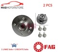 RADLAGERSATZ RADLAGER SATZ PAAR HINTEN FAG 713 6493 70 2PCS A NEU OE QUALITÄT