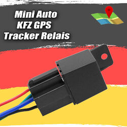 Mini Auto GPS Tracker Relais Form Fernbedienung Echtzeit KFZ Tracking Verfolgung