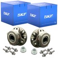 2X SKF RADLAGER-SATZ VORNE LINKS+RECHTS passend für JEEP CHEROKEE