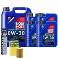 Motoröl 0W30 LIQUI MOLY Synthoil Longtime Plus 9L +MANN Ölfilter +Cera Tec