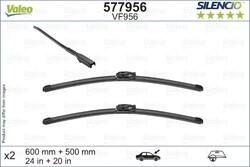 VALEO Wischblatt Scheibenwischer SILENCIO FLAT BLADE SET 577956 für X2 F39 BMW