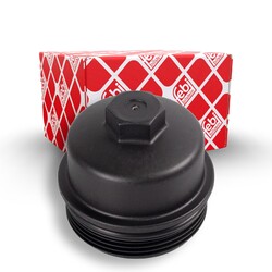 Febi Bilstein Deckel Ölfiltergehäuse febi Plus passend für Opel Corsa D Mokka