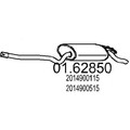 MTS 01.62850 Endschalldämpfer passend für MERCEDES-BENZ 190 (W201) Auspuff