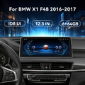 12.3'' Android 14 Autoradio DAB+ CarPlay 8-Core 64GB GPS Navi For BMW X1 F48 NBT
