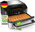 Gourmetmaxx Airgenius Heißluftfritteuse - 7 L Airfryer | Fritteuse Mit Xxl-Garfl