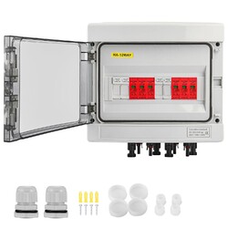 Solar Anschlusskasten Photovoltaik DC 1/2-Strings Überspannungsschutz PV *