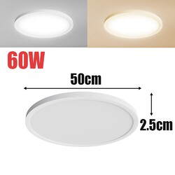 LED Deckenlampe Panel Deckenleuchte Schlafzimmer Bad Wohnzimmer Flurlampe IP44