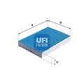 UFI 34.291.00 Innenraumfilter Pollenfilter für RENAULT NISSAN