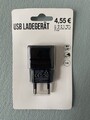 USB Ladegerät 5W Netzteil 5V 1A Ladeadapter Netzstecker Charger schwarz