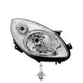 Scheinwerfer rechts für Renault Twingo II 2 Bj 07-12 chrom H4 inkl. Lampen
