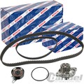 BOSCH ZAHNRIEMENSATZ + WAPU passend für VW TRANSPORTER T4 2.4 D AAB AB 08.1995