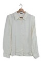 COMMA Langarmhemd Damen Hemd Gr. DE 40 weiß Casual-Look