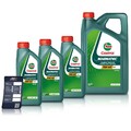 3x 1 L + 5 L = 8 LITER CASTROL MAGNATEC DIESEL 5W-40 DPF MOTOR-ÖL 31668571