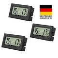 3x Digital Hygrometer Mini Thermometer LCD Temperatur Luftfeuchtigkeitsmessgerät