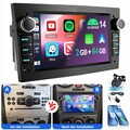 Für Opel Astra H Corsa C D Meriva Zafira A B 2+64G KAM Autoradio Android 14 Navi
