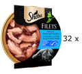 (EUR 23,33 / kg)  SHEBA FEINE FILETS Huhn mit Thunfisch Katzen-Snack: 32 x 60 g
