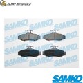 BREMSBELAGSATZ SCHEIBENBREMSE 5SP694 FÜR CHEVROLET ZAFIRA DAEWOO NUBIRA/Wagon  