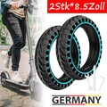 2X Vollgummi Reifen 8,5 Zoll für Xiaomi Mi Mijia M365 Pro2 1S 3Lite E-Scooter DE