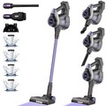 Akku-Hand-und Stielstaubsauger 55000Pa/500W/80Mins,8 in 1 Staubsauger Hepa*4