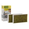MANN-FILTER FP 2646-2 Innenraumfilter Pollenfilter Aktivkohle