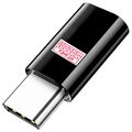 USB3.1 Type-C Male to Micro USB Female Converter USB-C Adapter Konverter Schwarz