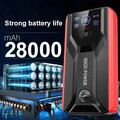 STARTHILFE JUMP STARTER 28000mAh AUTO KFZ 12V LADEGERÄT BOOSTER PKW POWER BANK