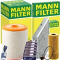 MANN FILTER INSPEKTIONSPAKET SET passend für AUDI A6 C7 A7 4G 3.0 TFSI 300/310PS