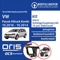 Für VW Passat Alltrack Kombi B7 Typ 3C 10- AHK starr +13pol spez E-Satz NEU TOP